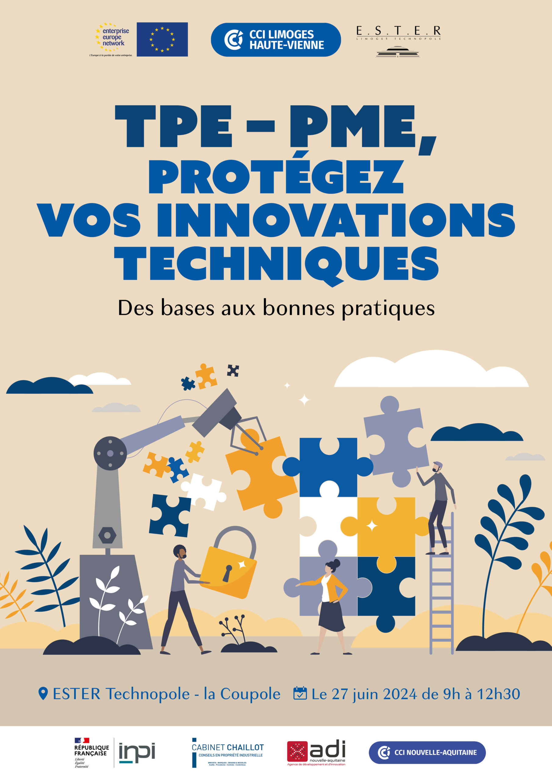 TPE-PME : Protégez vos innovations techniques Des bases aux bonnes pratiques