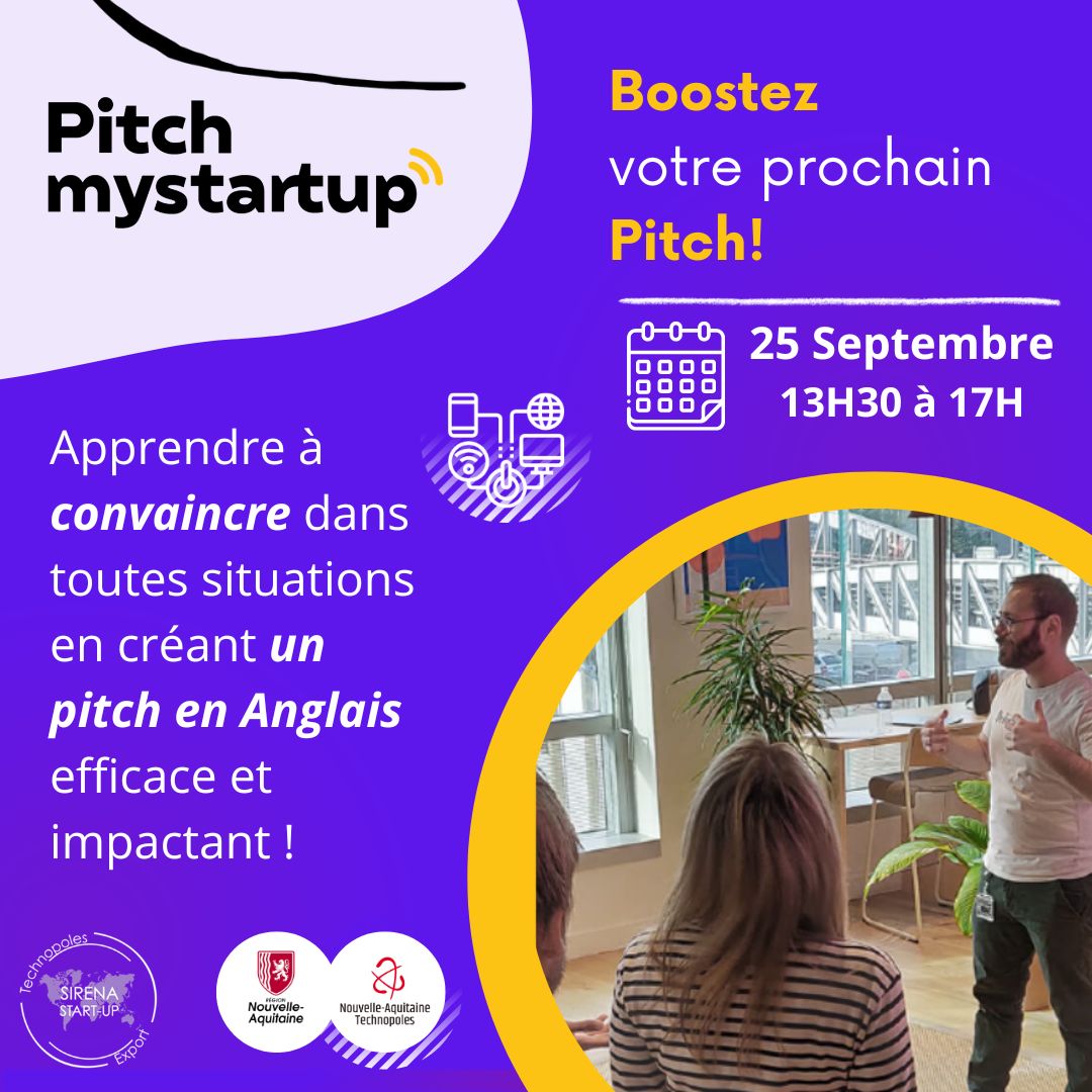 Maîtrisez votre prochain pitch en Anglais grâce à un accompagnement de qualité !